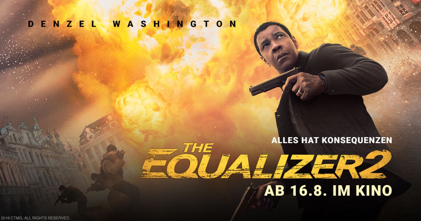Kinofinder The Equalizer 2 ab 16.08.2018 im Kino Sony Pictures